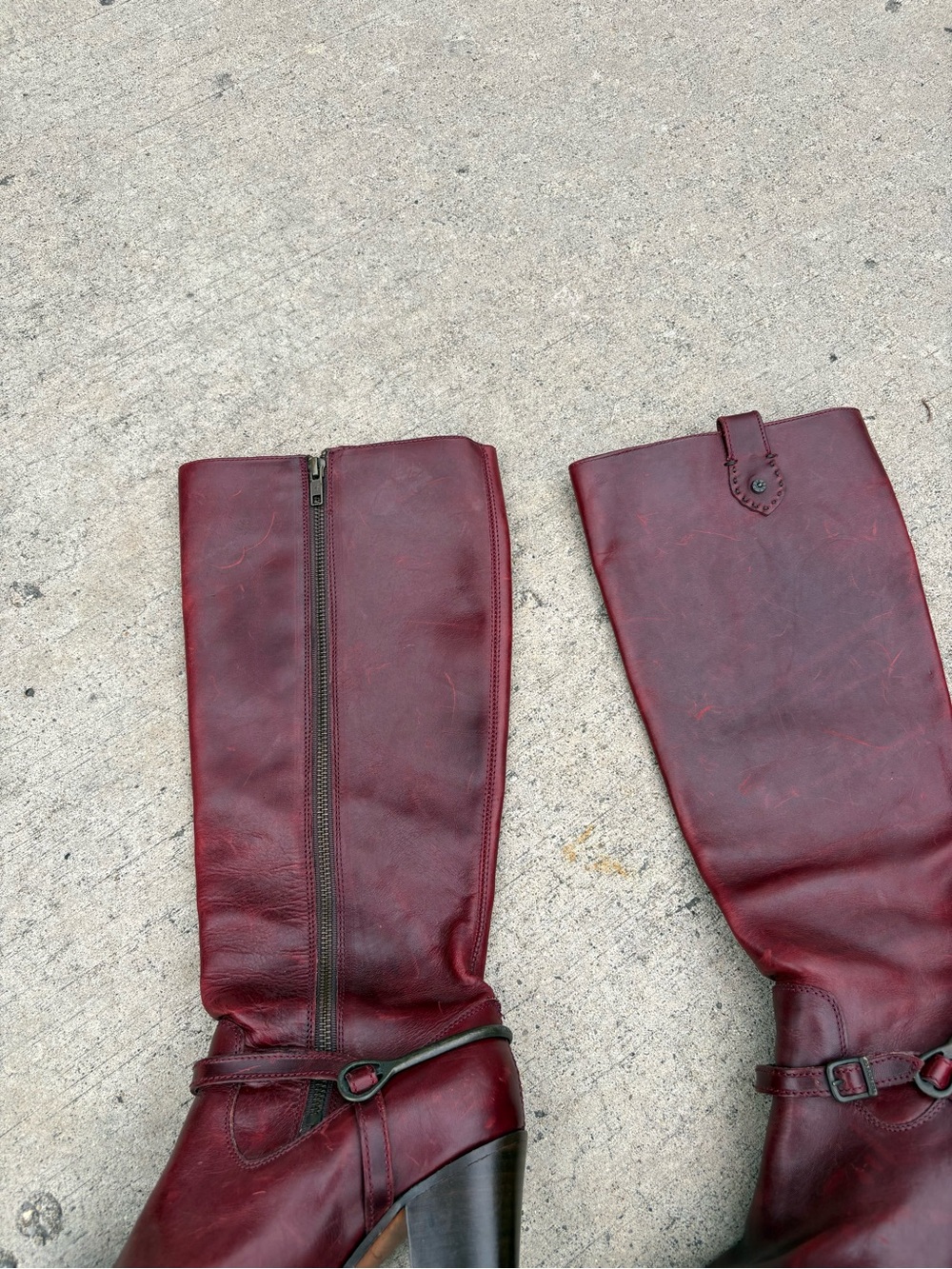 Frye Red Boots - Picture 6 of 7